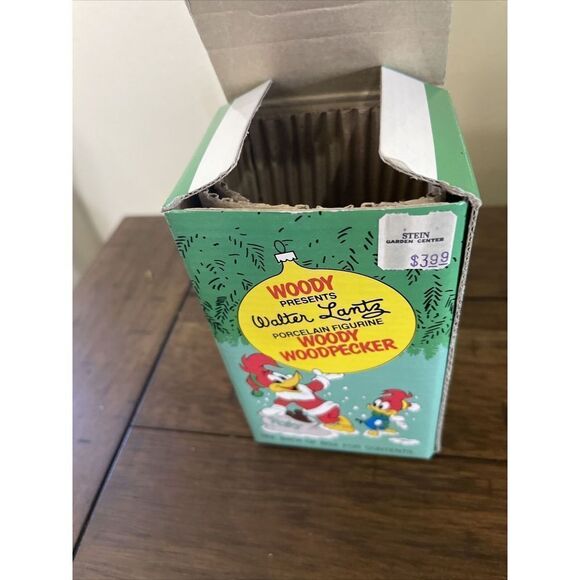 Walter Lanz  Woody Woodpecker Christmas Santa Porcelain Figurine 5" - Picture 6 of 7